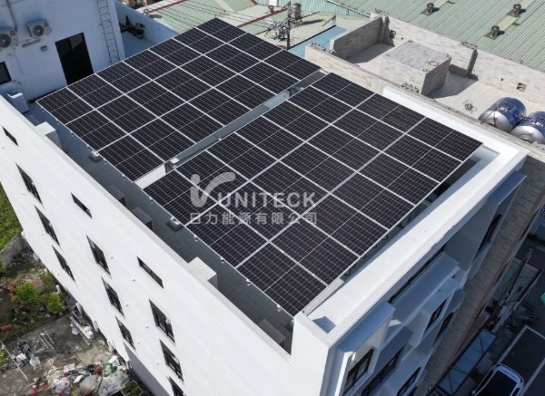 屋頂出租太陽能示意圖